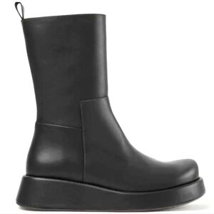 Paloma Barcelo "Cris Iris" Platform Moto Black Booties... Size 40/US 9.5